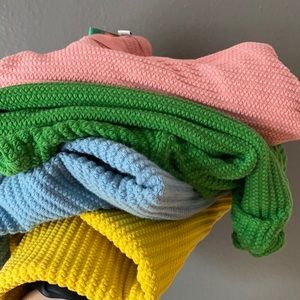 Big Bud Press Honeycomb Cropped Tees SZ MD